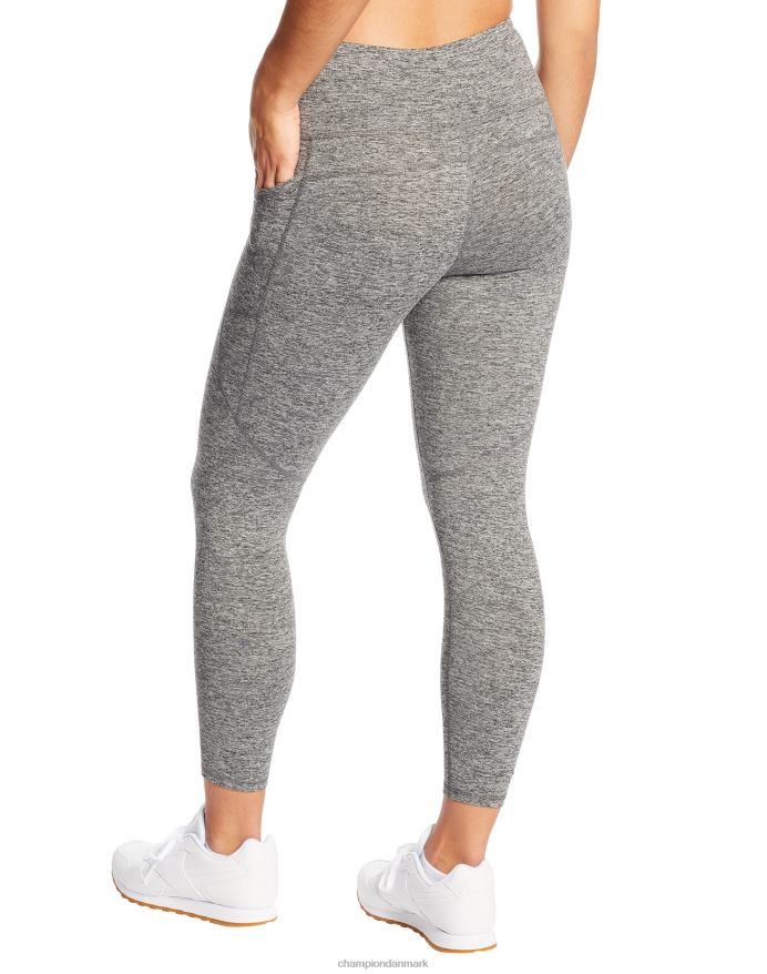 Champion c9 7/8 leggings med høj talje 25 V6J661674 ibenholt lyng