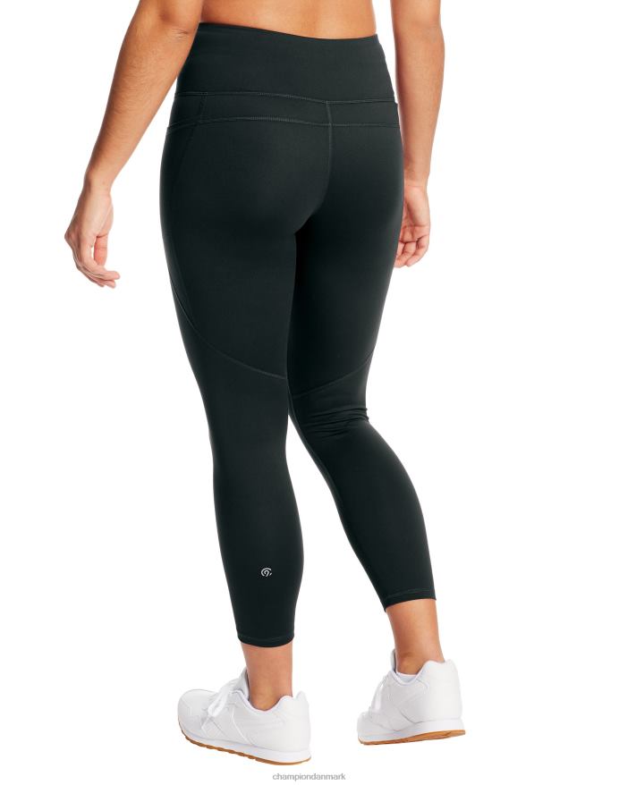 Champion c9 7/8 leggings med høj talje 25 V6J661675 ibenholt