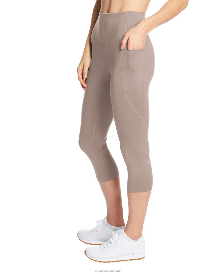 Champion c9 capri leggings med høj talje 20 V6J661701 grå brosten