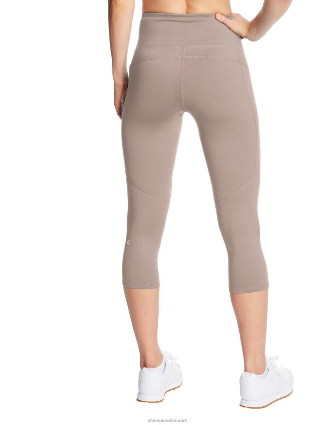 Champion c9 capri leggings med høj talje 20 V6J661701 grå brosten