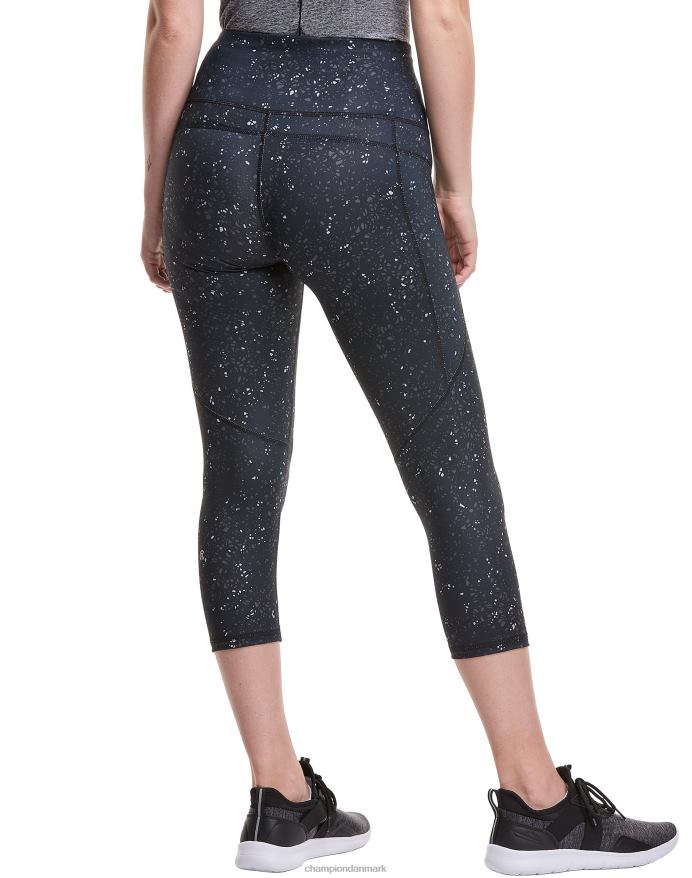 Champion c9 capri leggings med høj talje 20 V6J661702 stjernestøv ibenholt