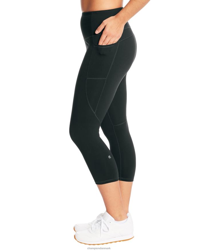 Champion c9 capri leggings med høj talje 20 V6J661703 ibenholt