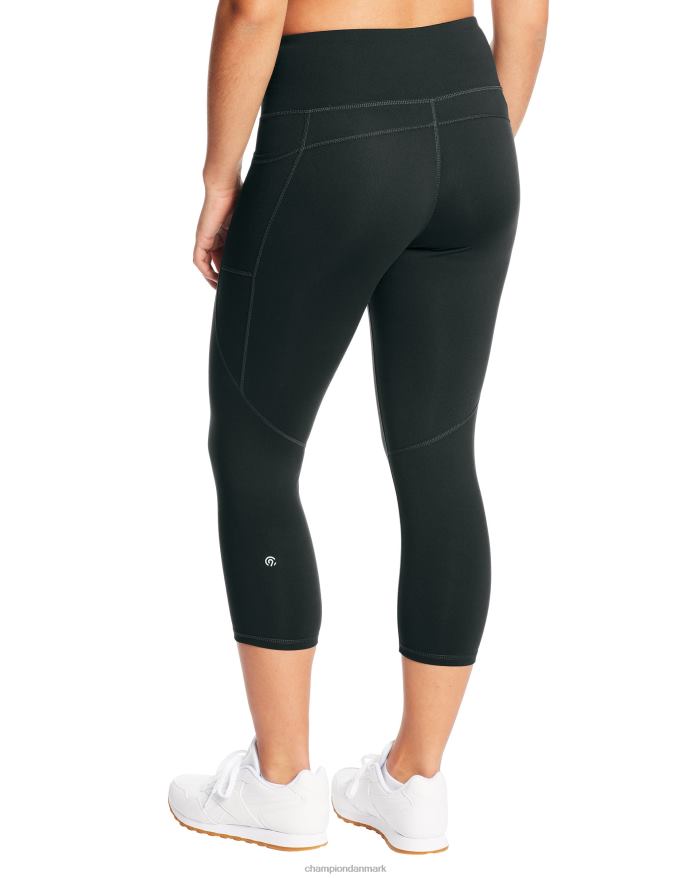 Champion c9 capri leggings med høj talje 20 V6J661703 ibenholt