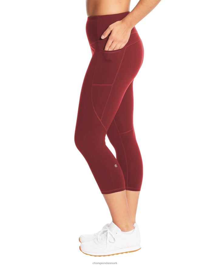 Champion c9 capri leggings med høj talje 20 V6J661706 gløggbær