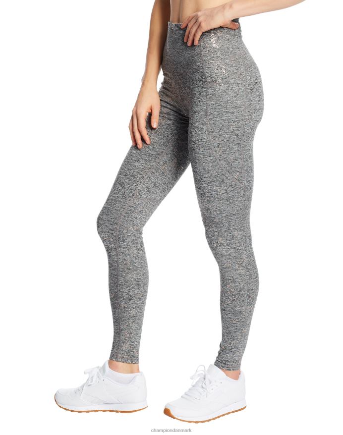 Champion c9 leggings med høj talje 30 V6J661682 slangefolie/ibenholt lyng