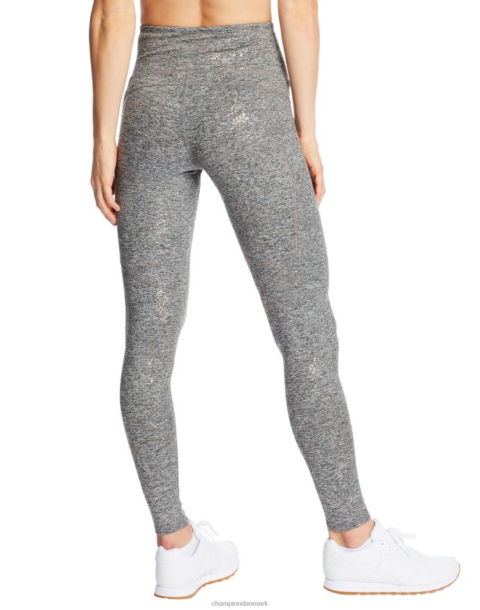 Champion c9 leggings med høj talje 30 V6J661682 slangefolie/ibenholt lyng