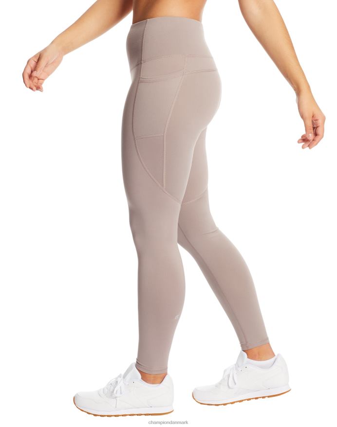 Champion c9 leggings med høj talje 30 V6J661683 grå brosten