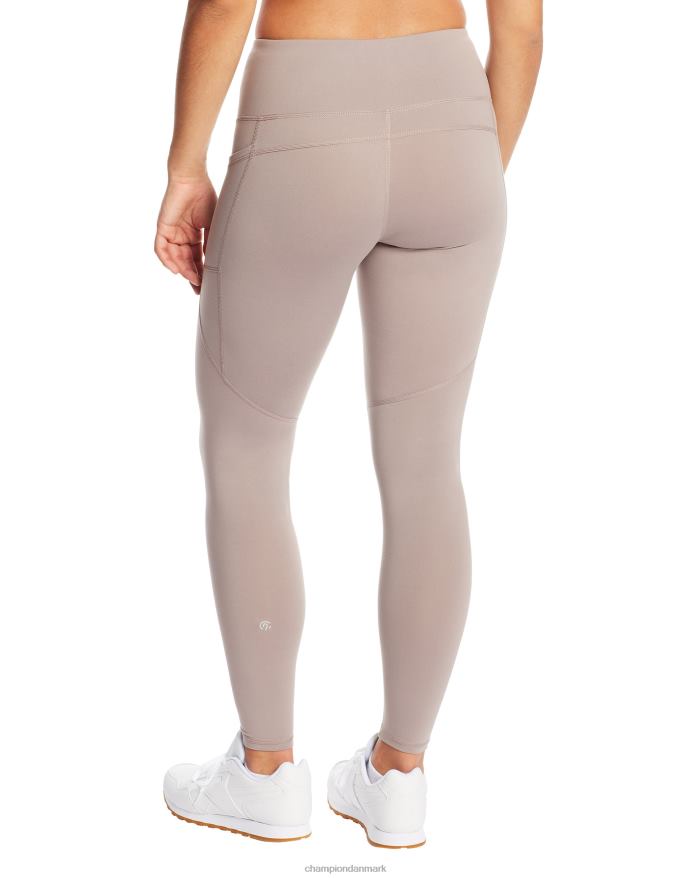 Champion c9 leggings med høj talje 30 V6J661683 grå brosten