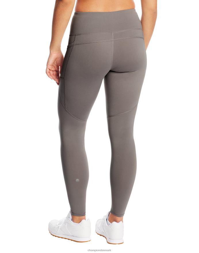 Champion c9 leggings med høj talje 30 V6J661686 ekko grå