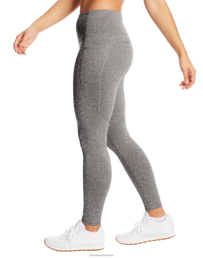 Champion c9 leggings med høj talje 30 V6J661687 ibenholt lyng