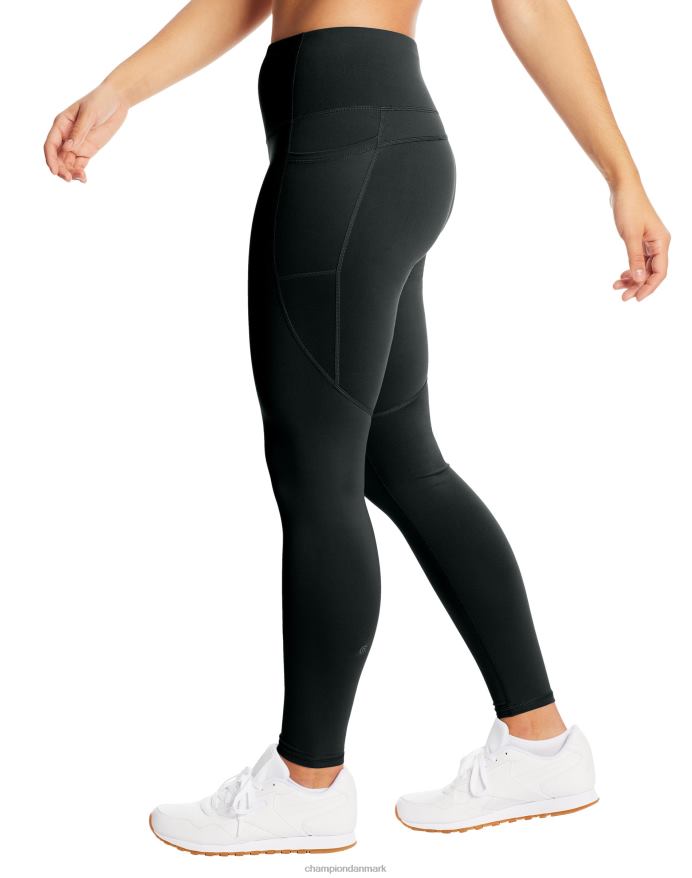 Champion c9 leggings med høj talje 30 V6J661688 ibenholt