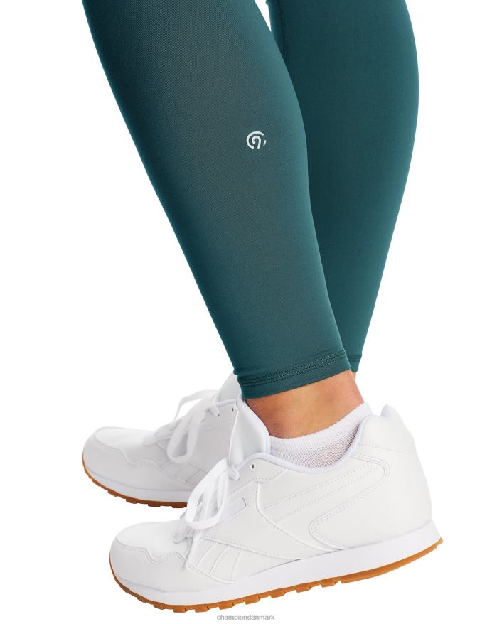 Champion c9 leggings med høj talje 30 V6J661689 enebær blå