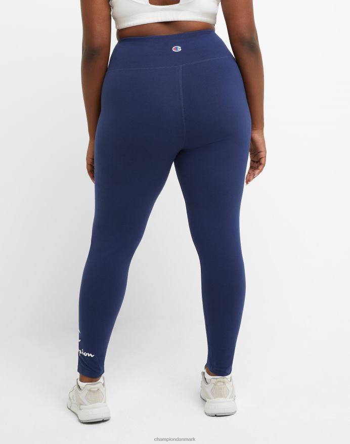 Champion plus autentiske 7/8 tights c plus script logo 25.5 V6J661312 atletisk flåde