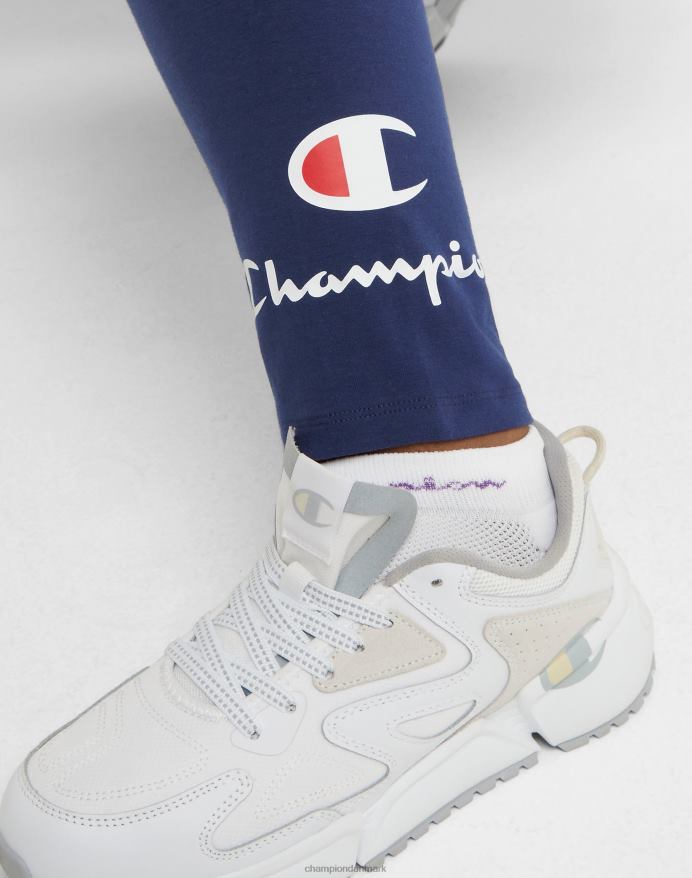 Champion plus autentiske 7/8 tights c plus script logo 25.5 V6J661312 atletisk flåde