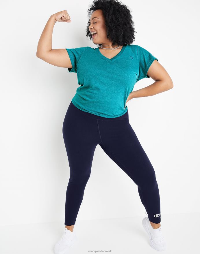 Champion plus autentiske 7/8 tights c plus script logo 25.5 V6J661312 atletisk flåde