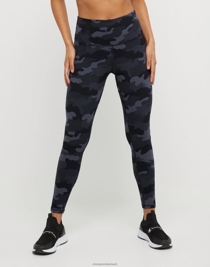 Champion soft touch 7/8 print tights 25 V6J661294 sport camo ammunition sort