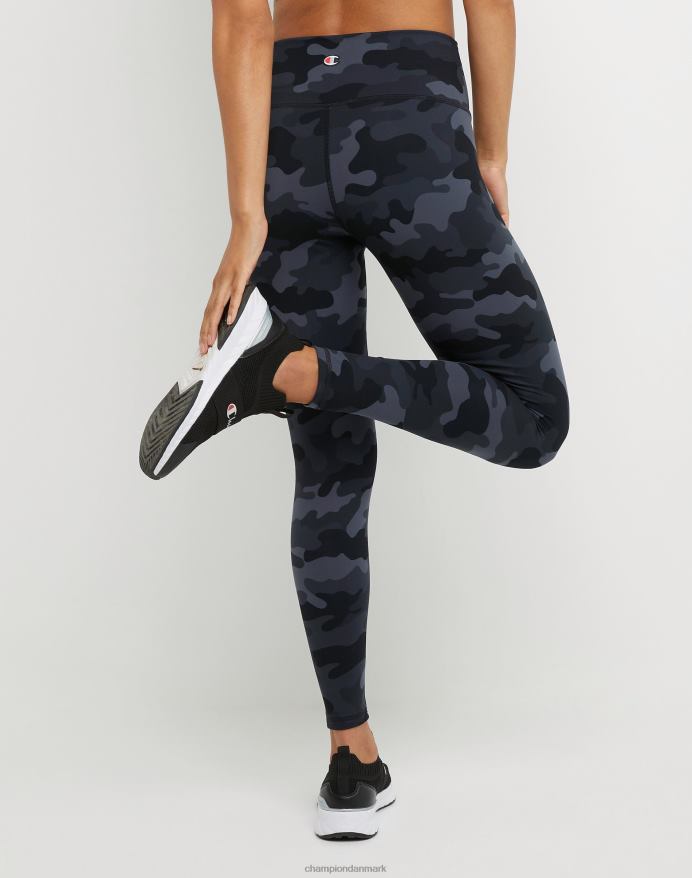 Champion soft touch 7/8 print tights 25 V6J661294 sport camo ammunition sort