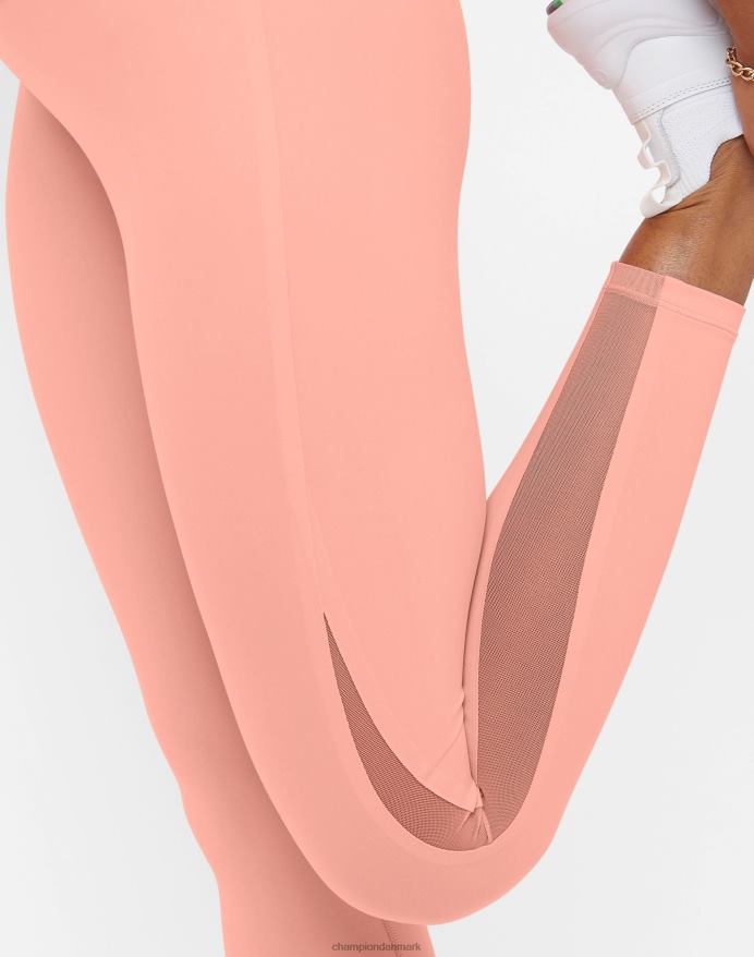 Champion soft touch 7/8 strømpebukser c logo 25 V6J661281 lyserød stjerne