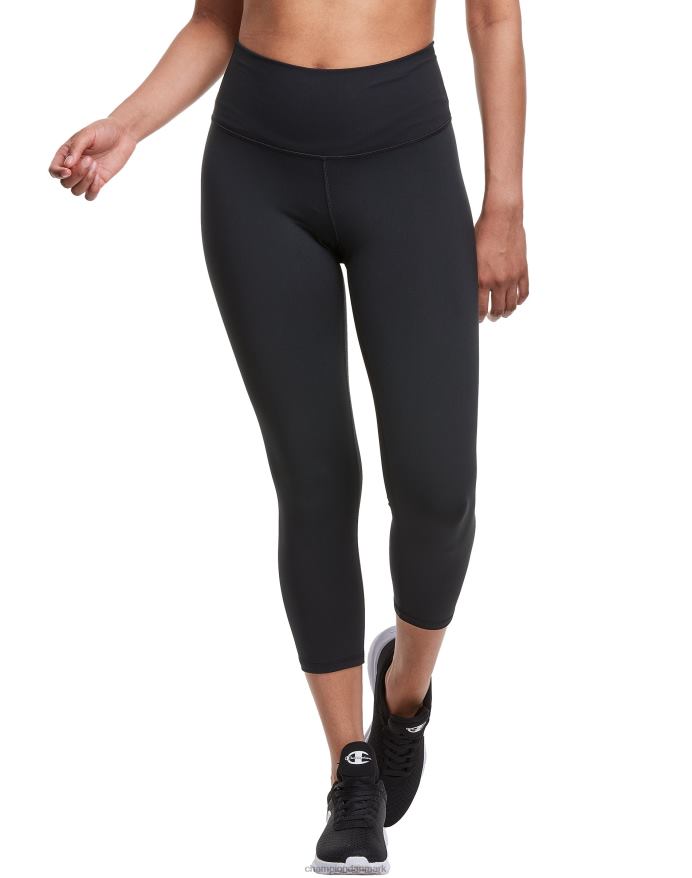 Champion soft touch crop tights 21 V6J661314 sort