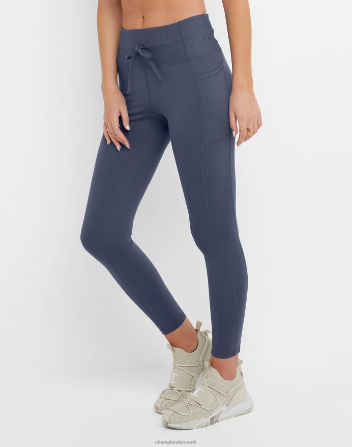 Champion soft touch leggings med snoretræk 25 V6J661283 klassisk himmelblå