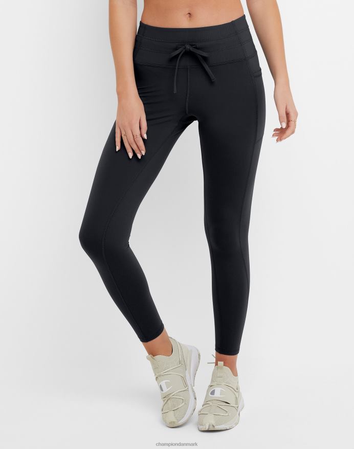 Champion soft touch leggings med snoretræk 25 V6J661284 sort