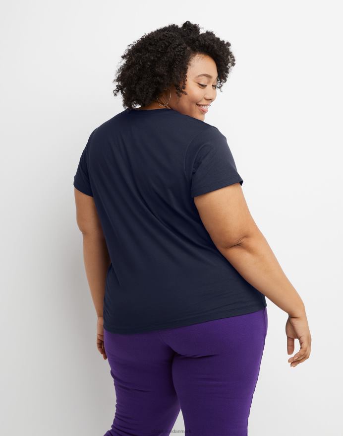 Champion plus klassisk tee script logo V6J661656 atletisk flåde