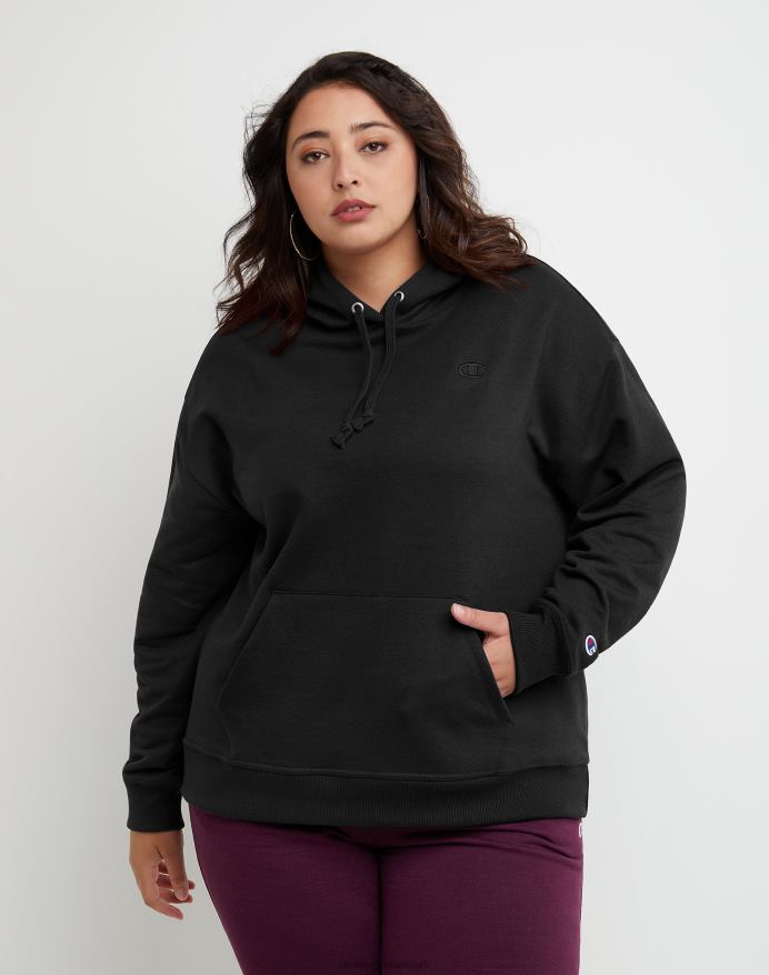 Champion plus powerblend hættetrøje V6J661629 sort