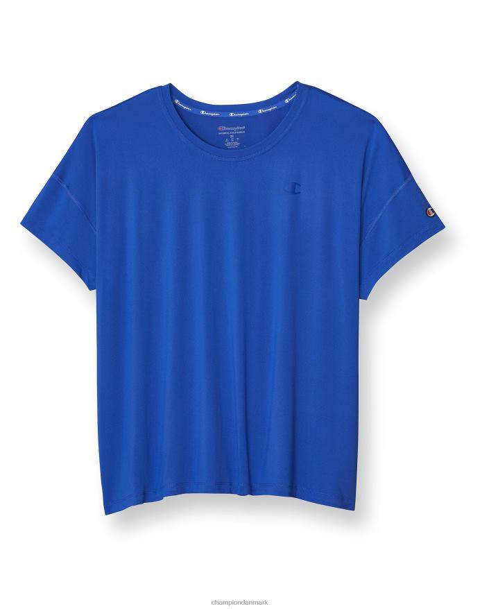 Champion plus soft touch essentiel t-shirt V6J661646 dyb blændende blå