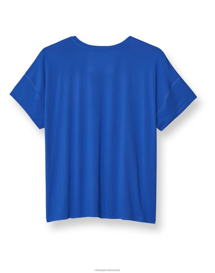 Champion plus soft touch essentiel t-shirt V6J661646 dyb blændende blå