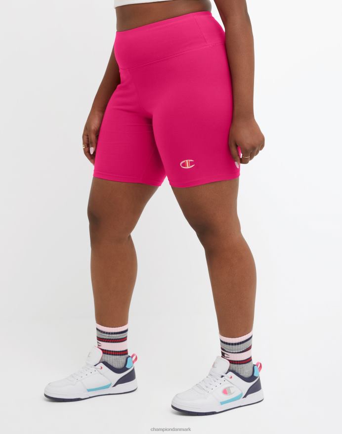 Champion autentiske cykelshorts hd inline c logo 8 (plus size) V6J661437 strawberry rouge