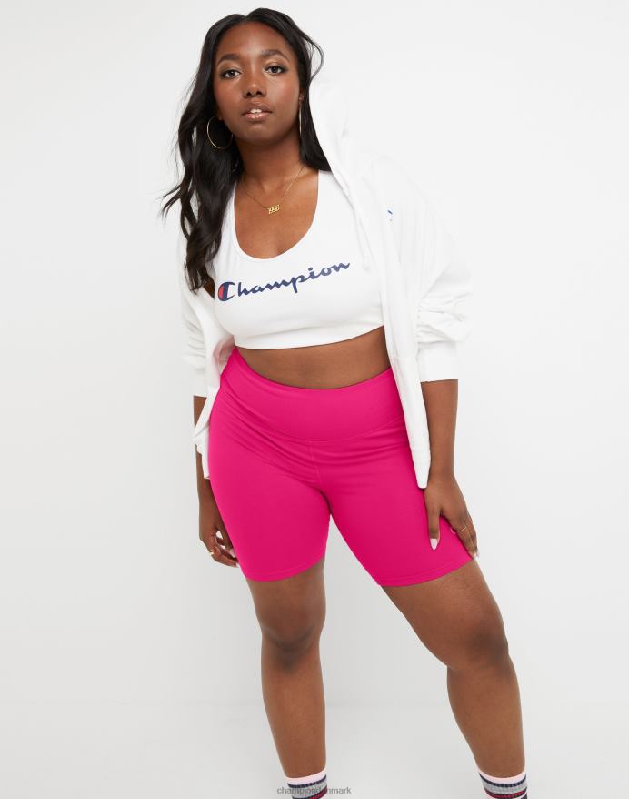 Champion autentiske cykelshorts hd inline c logo 8 (plus size) V6J661437 strawberry rouge