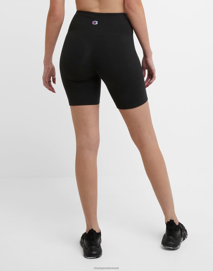 Champion autentiske cykelshorts klassiske script 7 V6J661451 sort