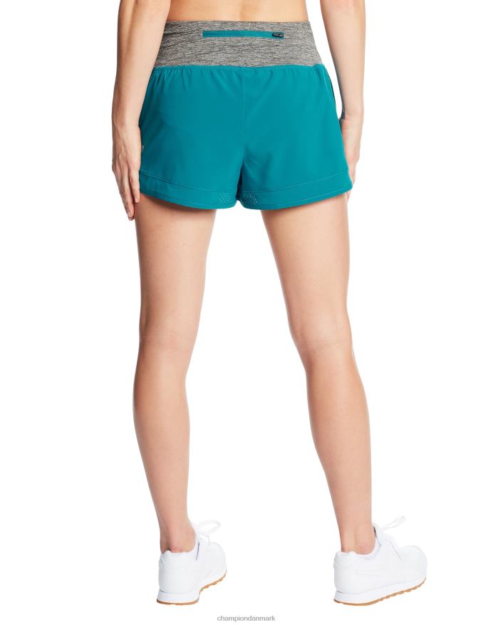 Champion c9 strik premium løbeshorts 3.5 V6J661723 havfrue/ibenholt lyng
