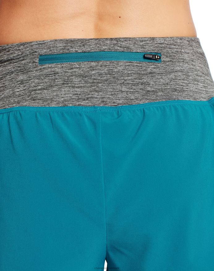 Champion c9 strik premium løbeshorts 3.5 V6J661723 havfrue/ibenholt lyng