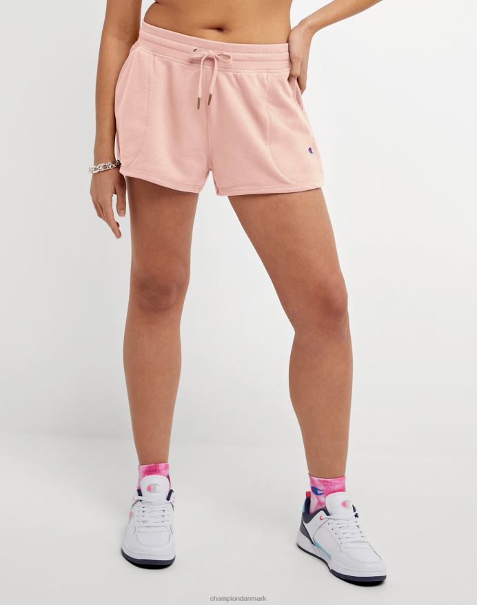 Champion campus franske frottéshorts 2.5 V6J661458 bleg blush pink