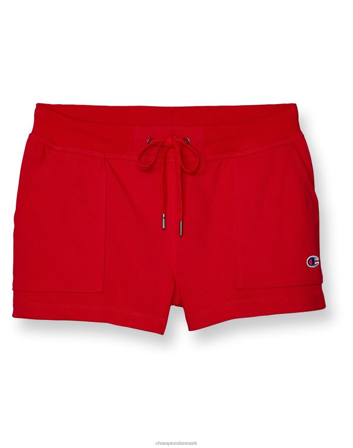 Champion campus franske frottéshorts 2.5 V6J661498 munter rød