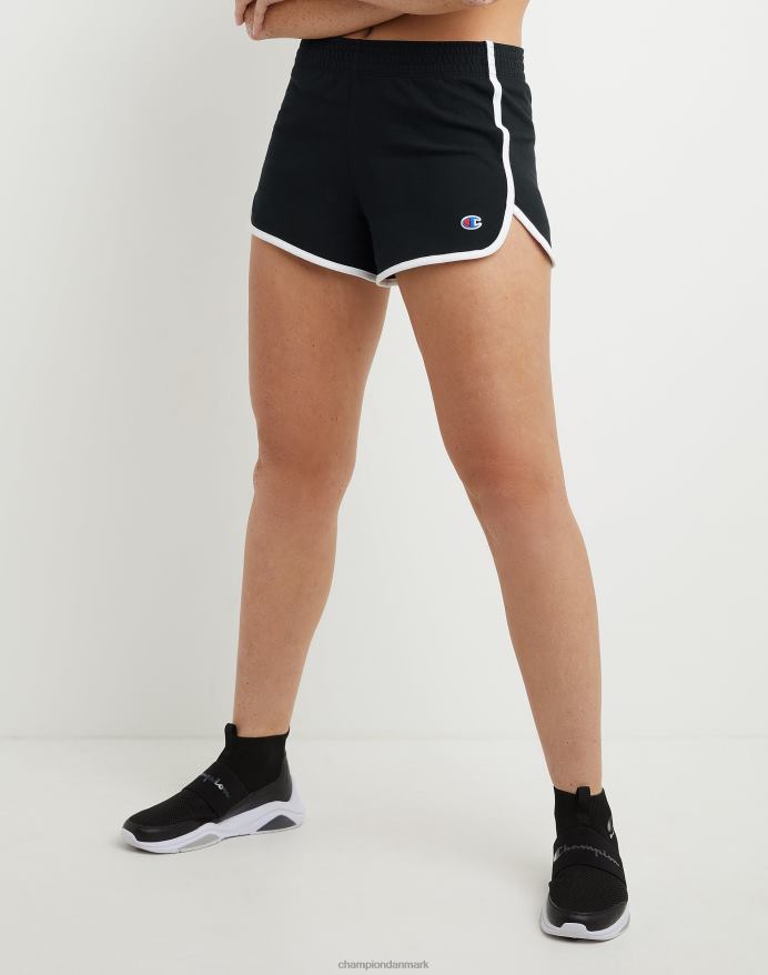 Champion gymnastikshorts c logo 2.5 V6J661534 sort hvid