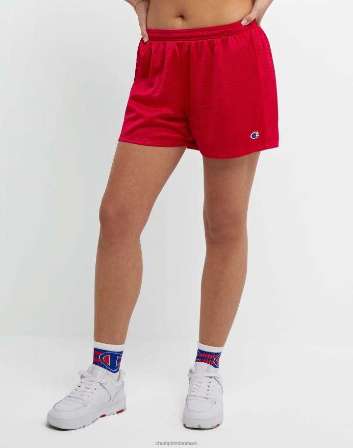 Champion mesh shorts 4 V6J661436 sidelinie rød