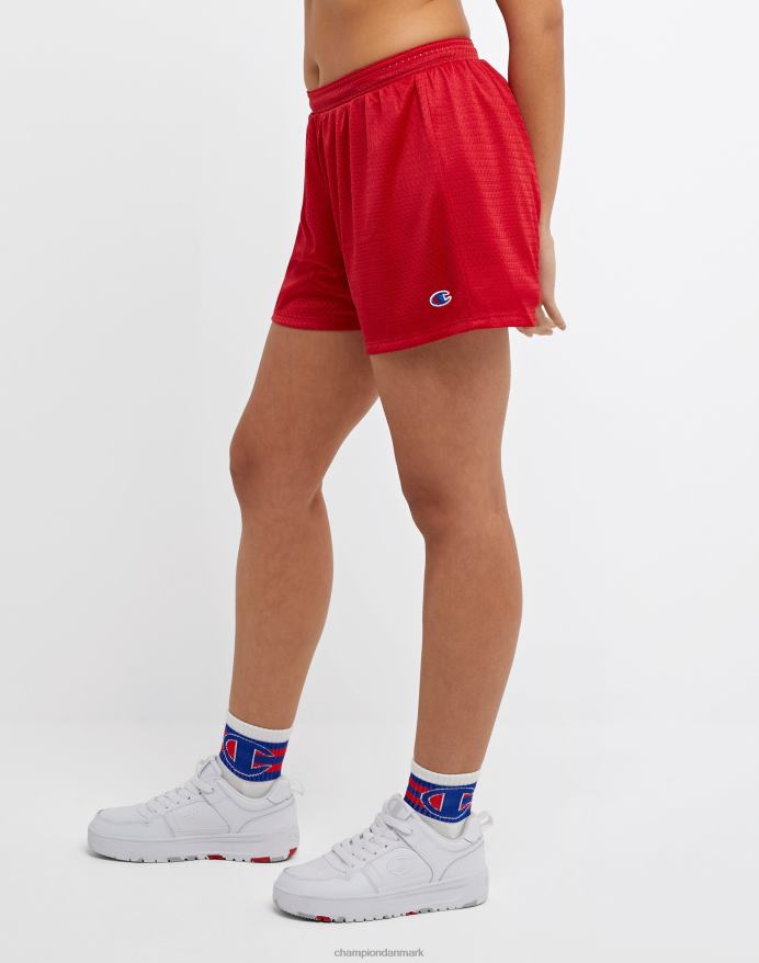 Champion mesh shorts 4 V6J661436 sidelinie rød