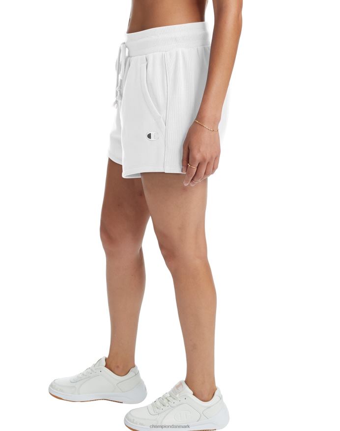 Champion omvendt vævede shorts c logo 3 V6J661509 hvid