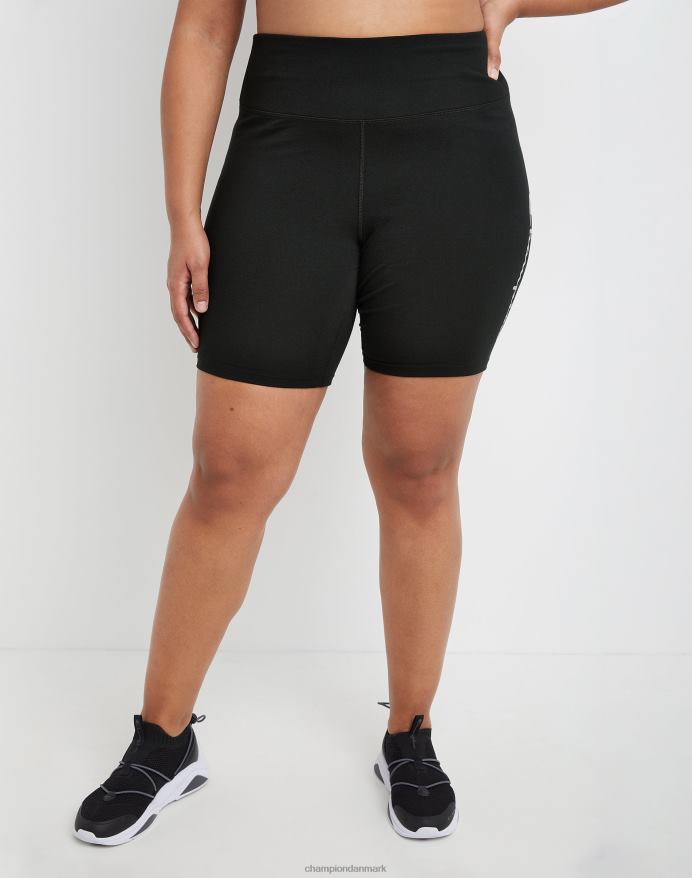 Champion plus autentiske cykelshorts script logo 8 V6J661483 sort