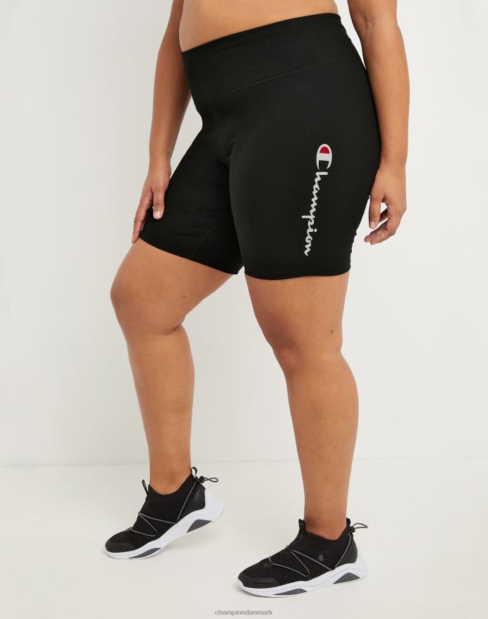 Champion plus autentiske cykelshorts script logo 8 V6J661483 sort