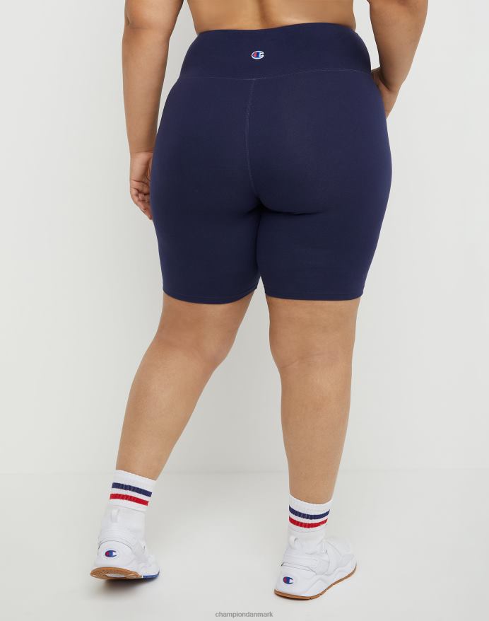 Champion plus autentiske cykelshorts script logo 8 V6J661484 atletisk flåde