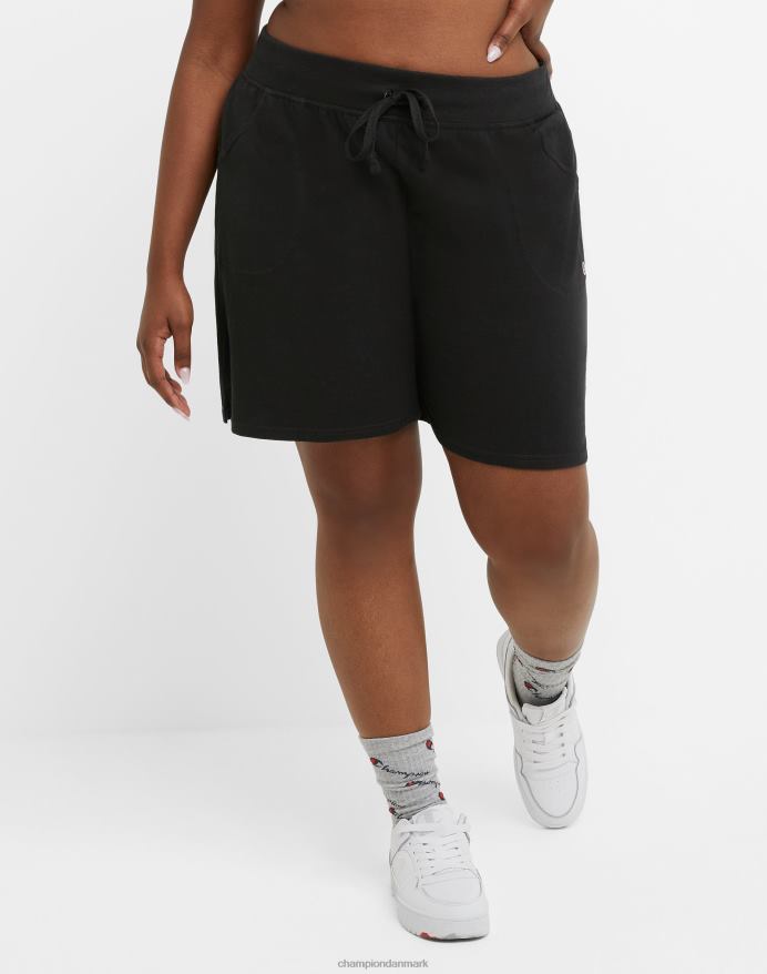 Champion plus hverdags bomuldsshorts 7,5 V6J661539 sort