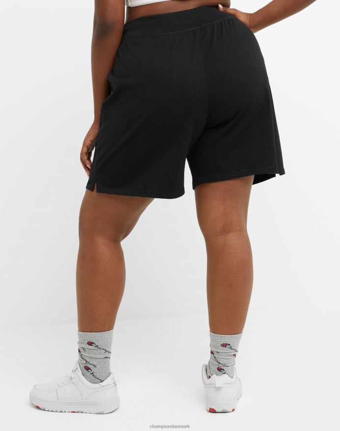 Champion plus hverdags bomuldsshorts 7,5 V6J661539 sort