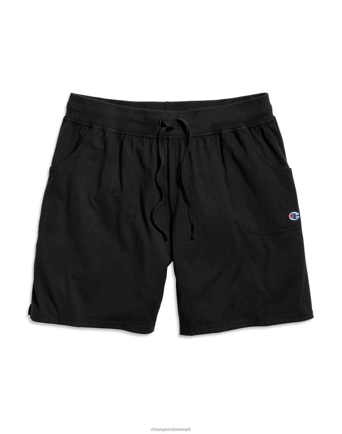 Champion plus hverdags bomuldsshorts 7,5 V6J661539 sort