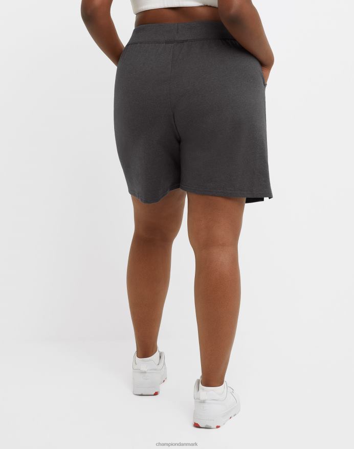 Champion plus hverdags bomuldsshorts 7,5 V6J661540 granitlyng