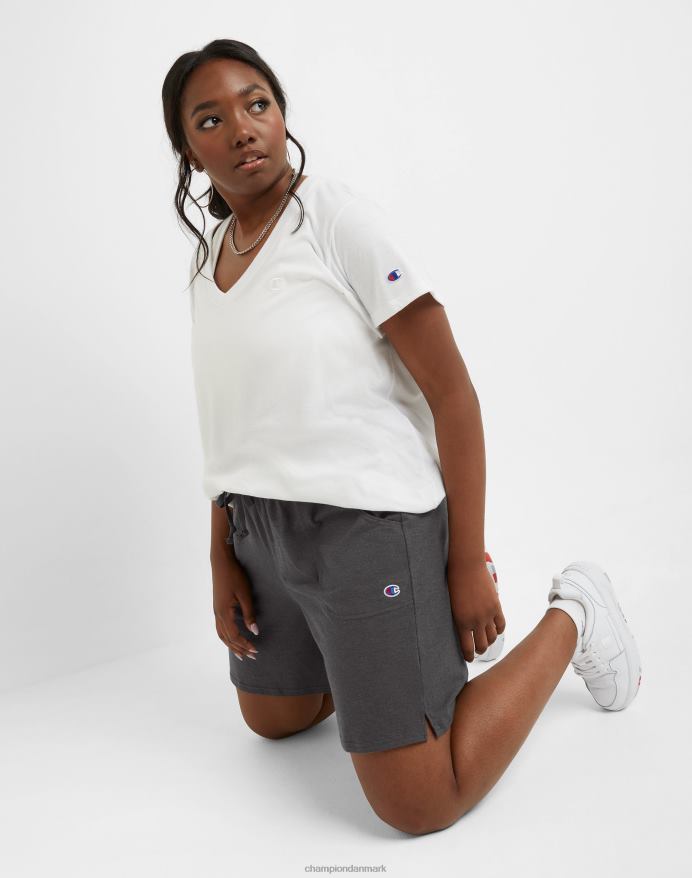 Champion plus hverdags bomuldsshorts 7,5 V6J661540 granitlyng