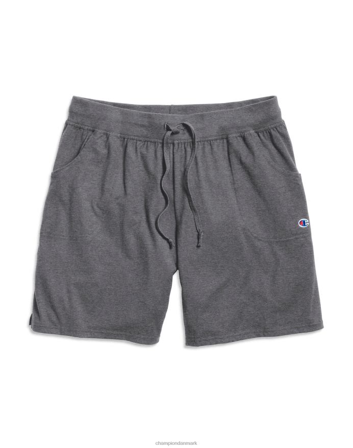 Champion plus hverdags bomuldsshorts 7,5 V6J661540 granitlyng