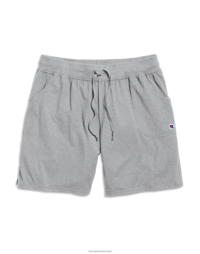Champion plus hverdags bomuldsshorts 7,5 V6J661541 oxford grå lyng